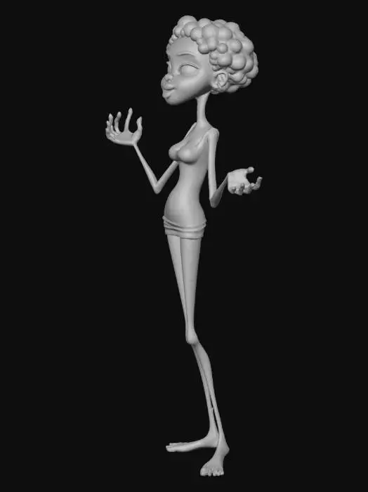 3D model for Animated Diva