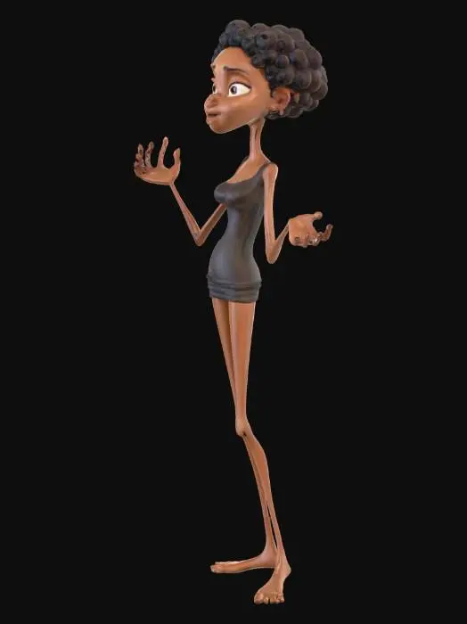 3D model for Animated Diva