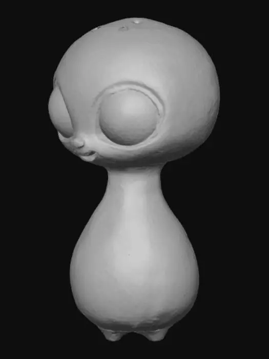 3D model for Alien pepper shaker