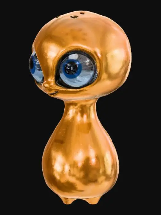 3D model for Alien pepper shaker