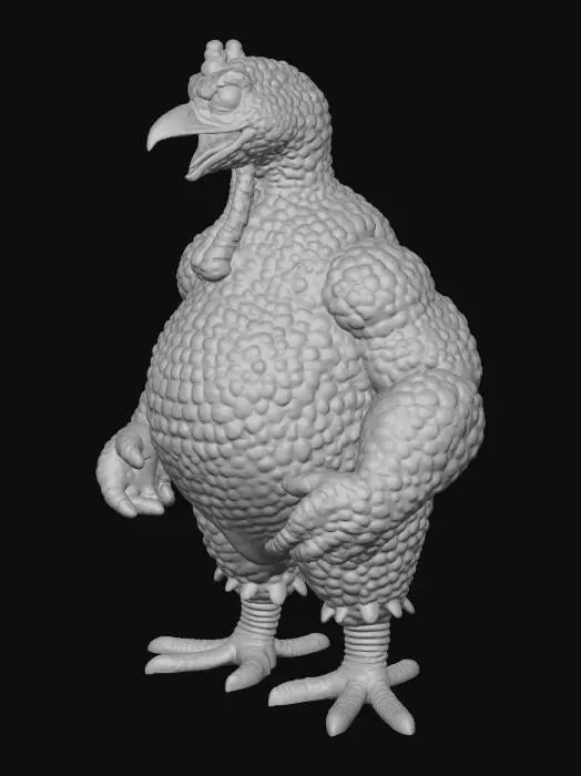 3D model for Corn Turkey, #Thanksgiving#