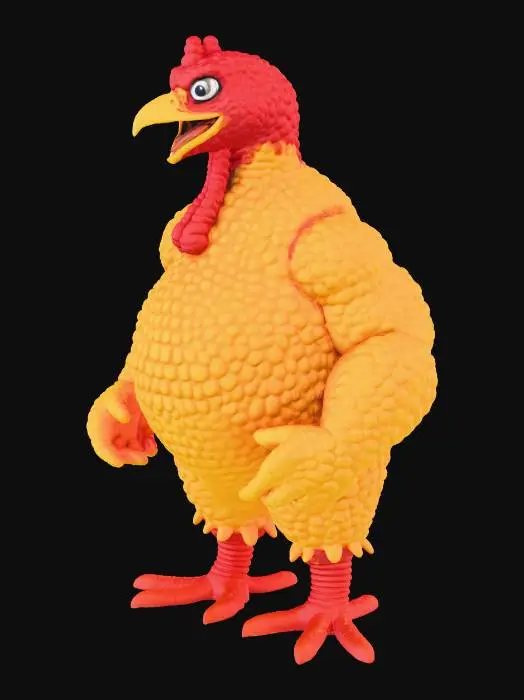 3D model for Corn Turkey, #Thanksgiving#
