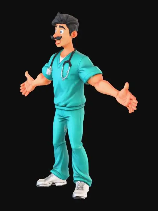 3D model for The Friendly Medic