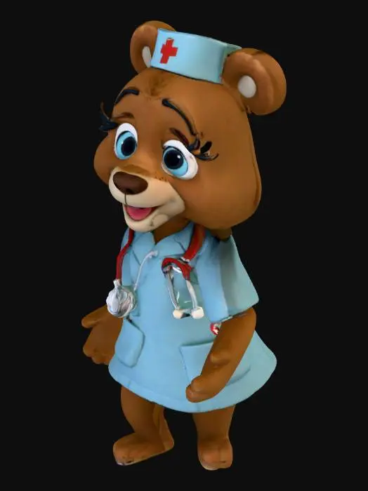 3D model for Nurse Bear Buddy
