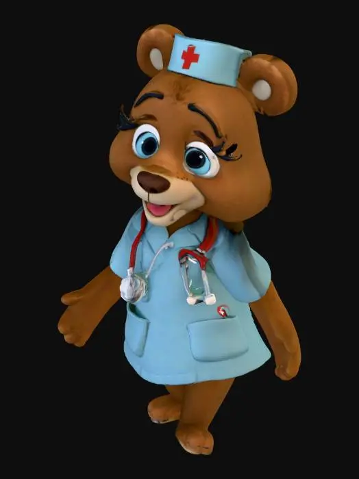 3D model for Nurse Bear Buddy