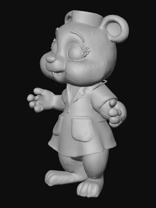 3D model for Care Bear Nurse