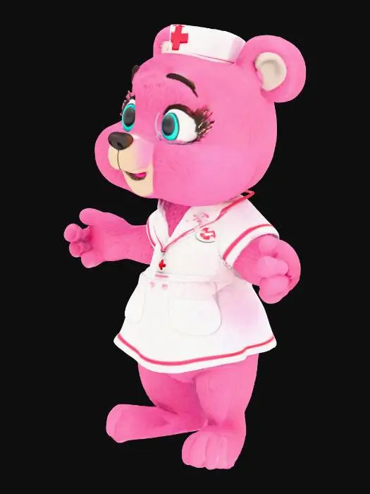 3D model for Care Bear Nurse