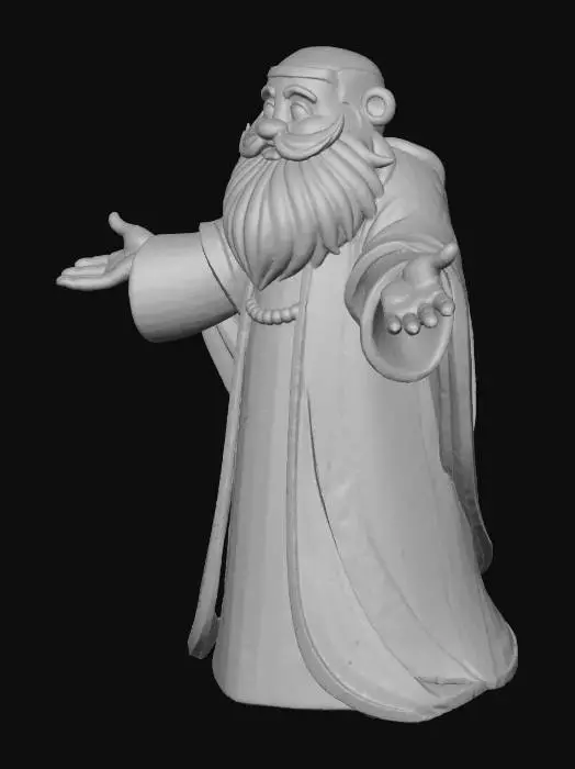 3D model for Joyful Bishop
