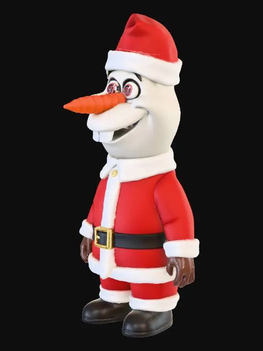 3D model for Frosty Claus, #Christmas2025#