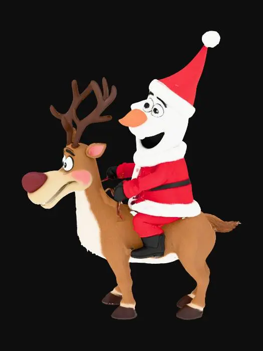 3D model for Snowy Sled Ride, #Christmas2025#