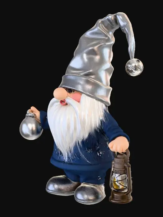 3D model for Glimmering Gnome, #Christmas2025#