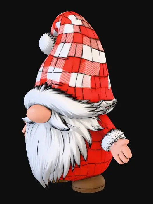 3D model for Plaid Gnome, #Christmas2025#