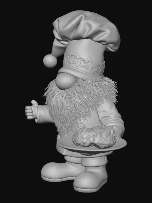 3D model for Chef Gnome Delight, #Christmas2025#