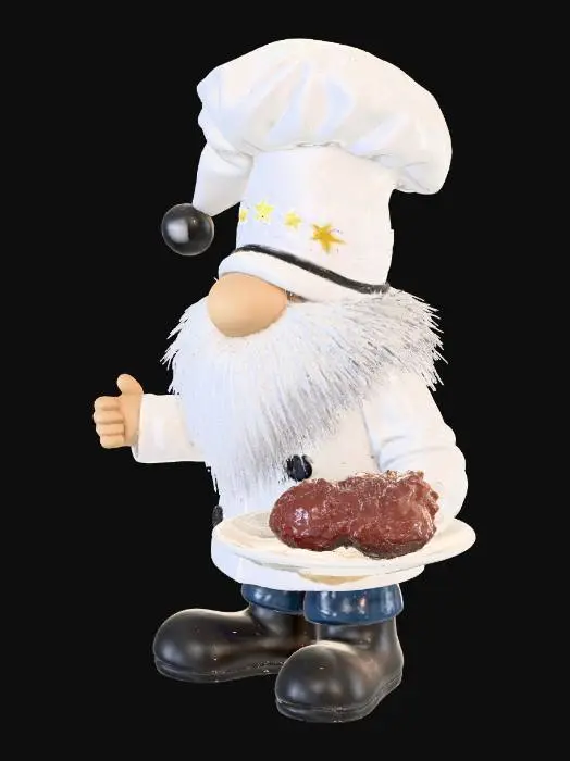 3D model for Chef Gnome Delight, #Christmas2025#