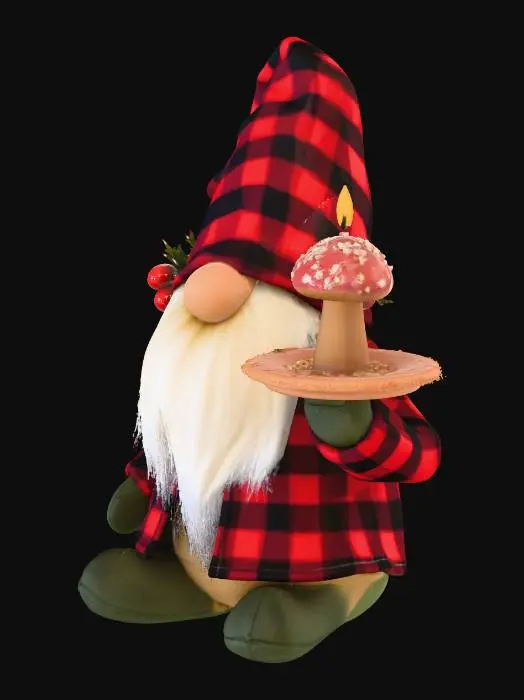 3D model for Gnome's Festive Candle, #Christmas2025#