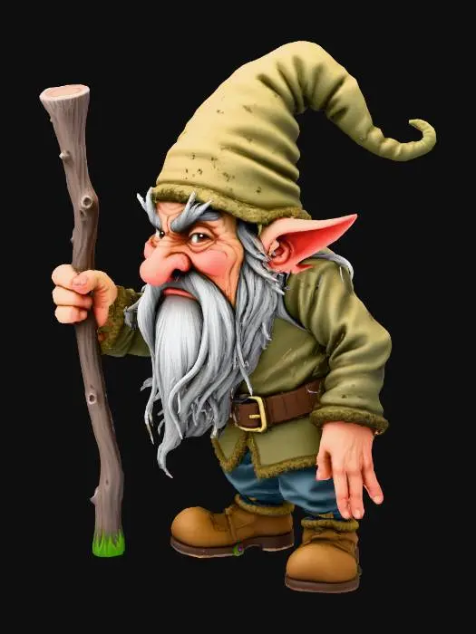 3D model for old year