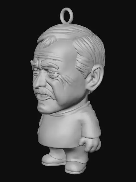 3D model for Keyring Character Figure