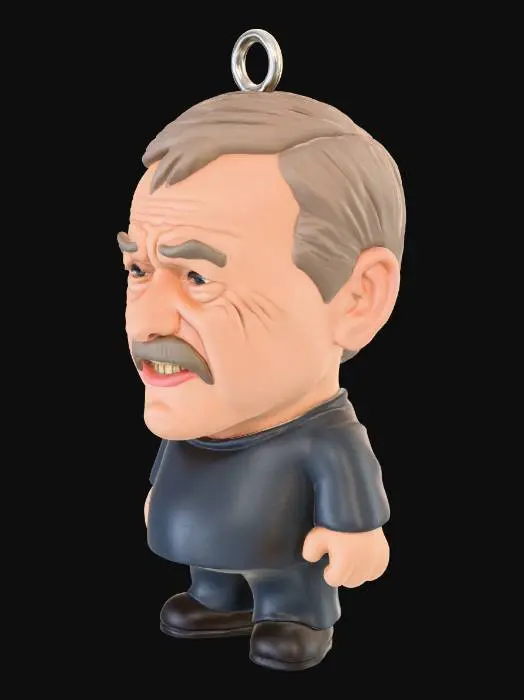 3D model for Keyring Character Figure