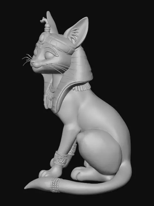 3D model for Nile Majesty Cat