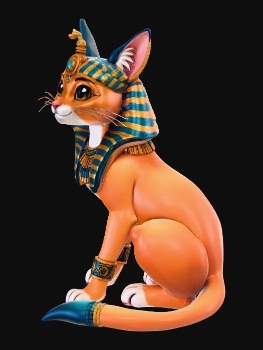 3D model for Nile Majesty Cat