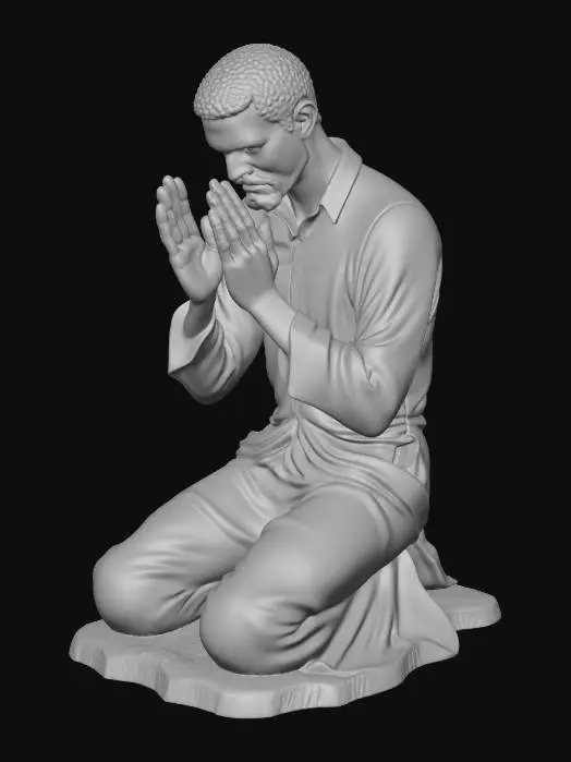 3D model for Meditative Serenity
