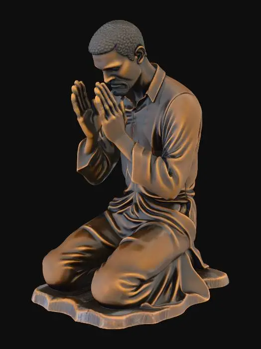 3D model for Meditative Serenity