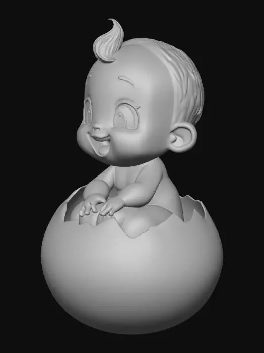 3D model for Baby born #EasterEgg2026#,