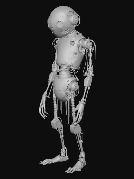 3D model for Rusty Automaton