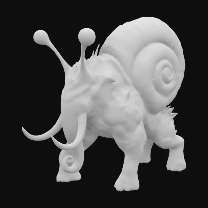 3D model for Snailphant Majesty