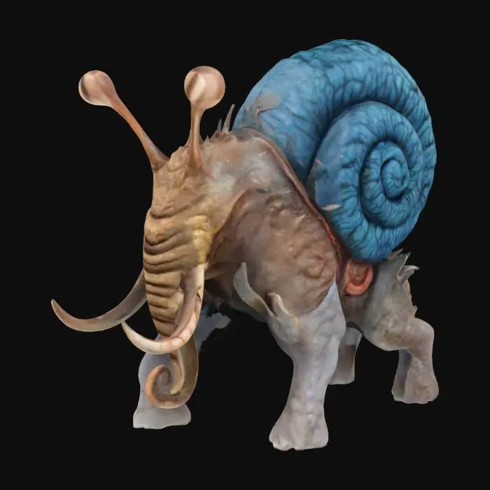 3D model for Snailphant Majesty