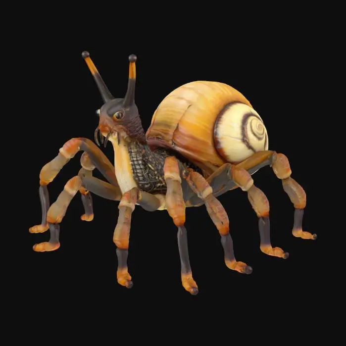 3D model for Snail Spider Hybrid