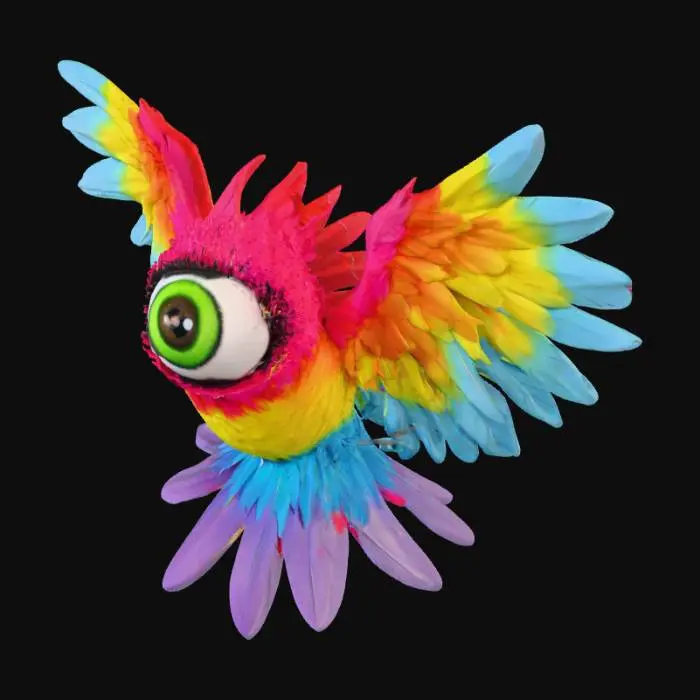 3D model for Cyclopean Parrot