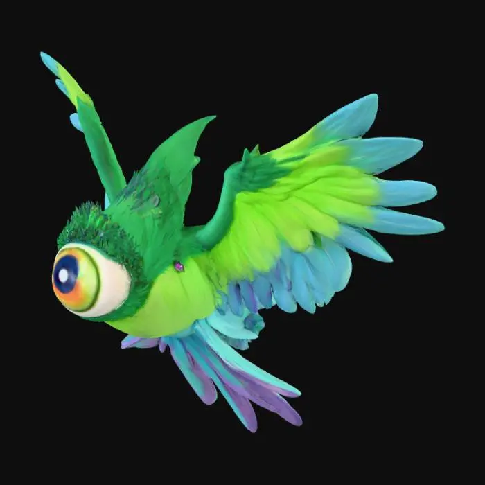 3D model for Cyclopean Parrot
