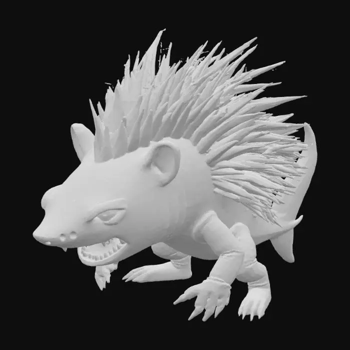 3D model for Hedgehog Shark Hybrid