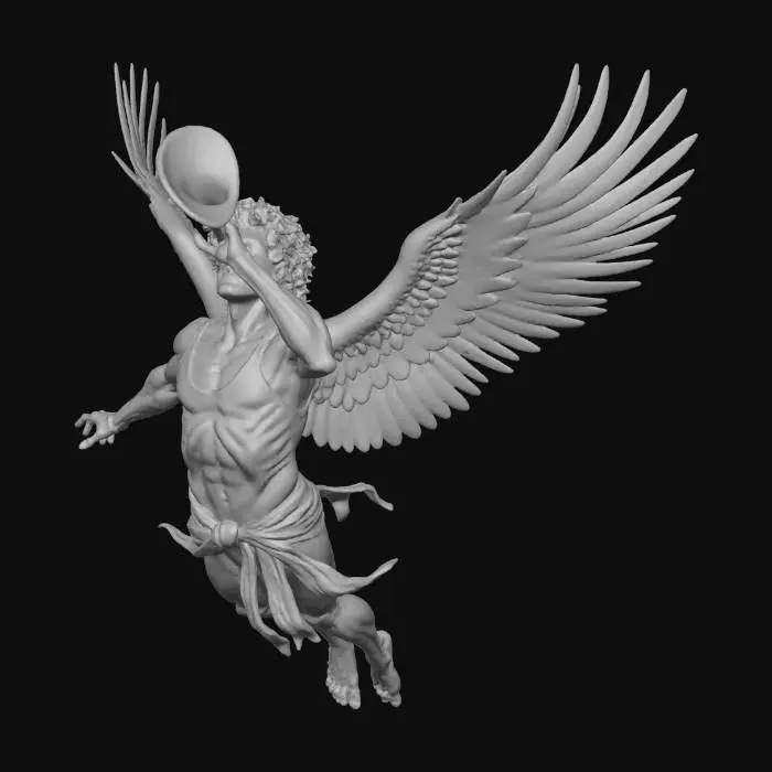 3D model for Celestial Herald, #Christmas2025#
