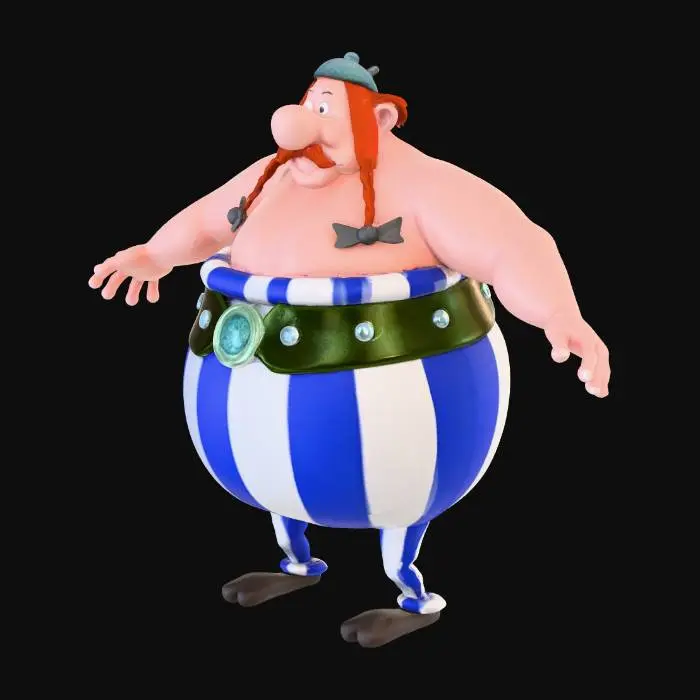 3D model for Obelix