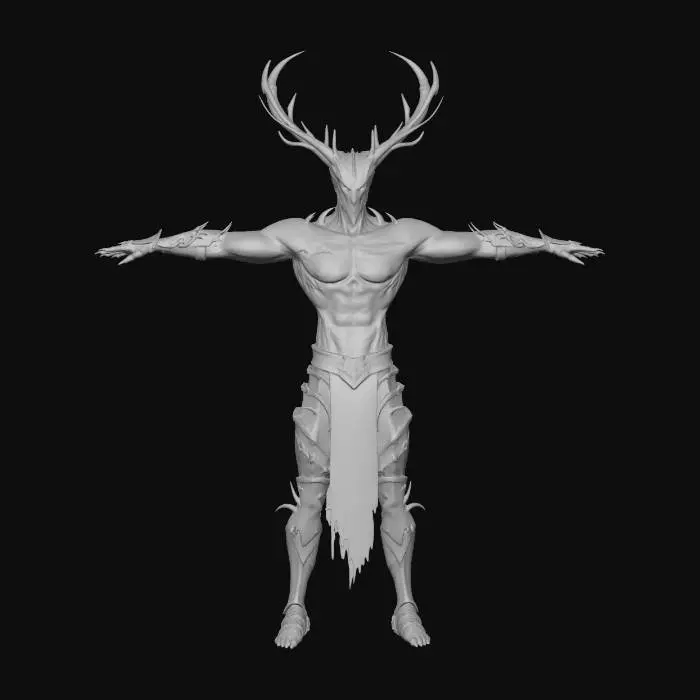 3D model for Antlered Harbinger