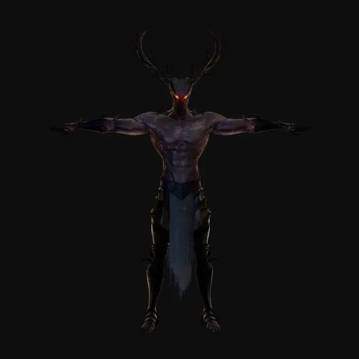 3D model for Antlered Harbinger