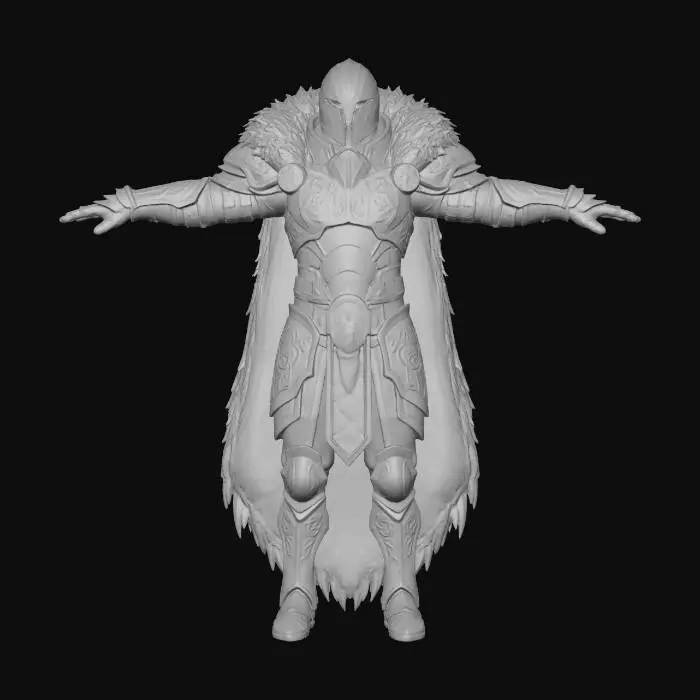 3D model for Frostbound Warlord