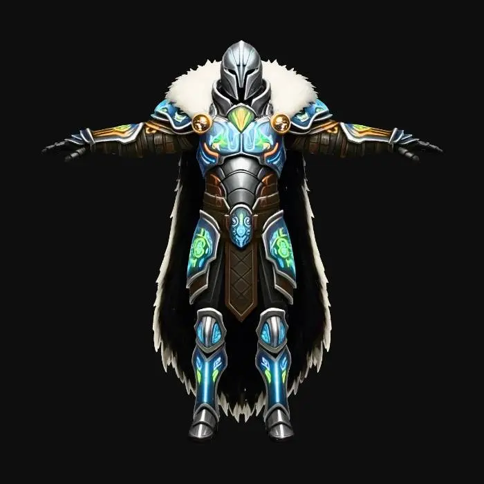 3D model for Frostbound Warlord