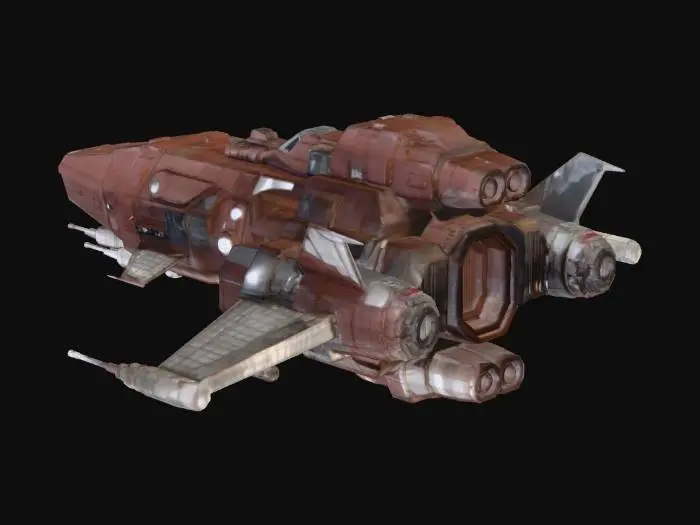 3D model for Starship Vanguard
