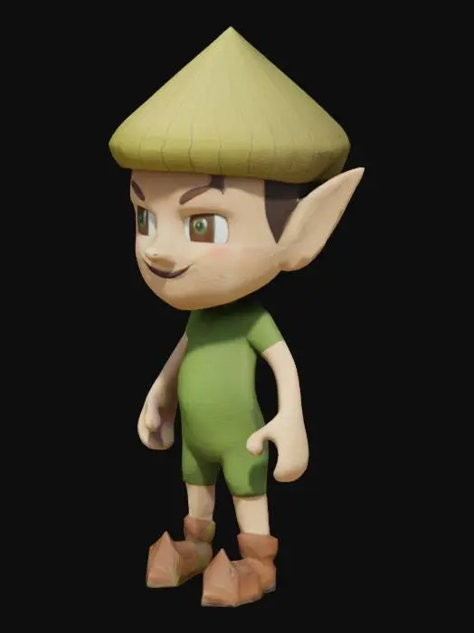 3D model for Forest Elf Explorer