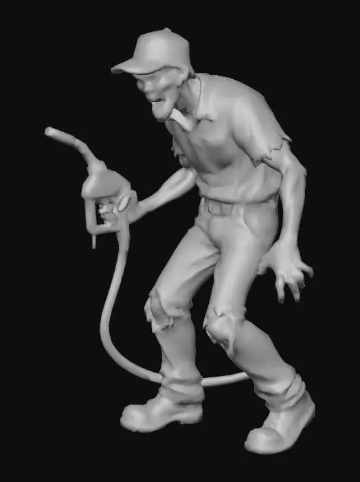 3D model for Gas Station Ghoul