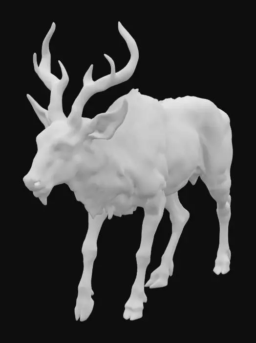 3D model for Majestic Forest Creature