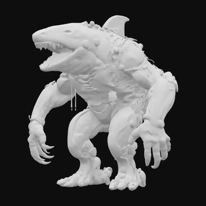 3D model for Cyber Shark Titan