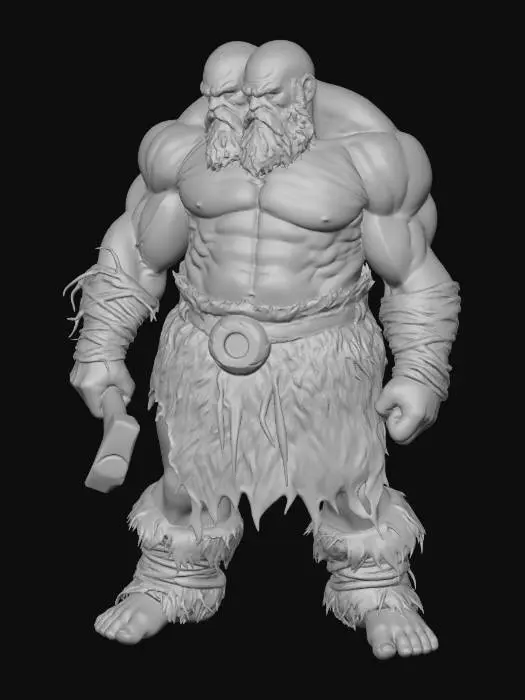 3D model for Mountain Titan