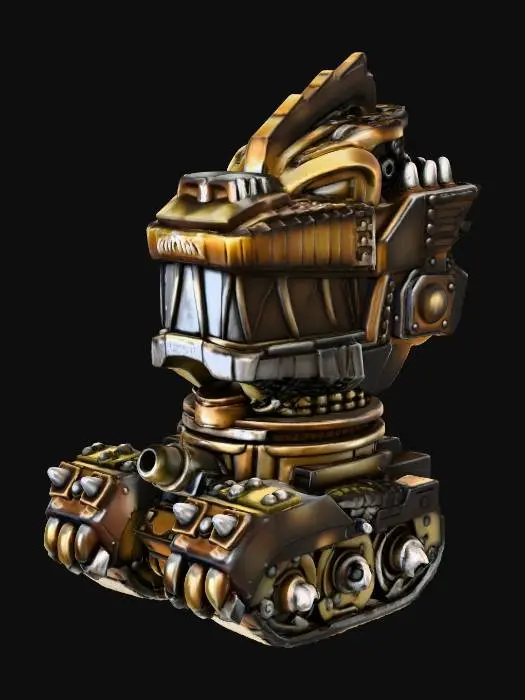 3D model for Cybernetic Godzilla