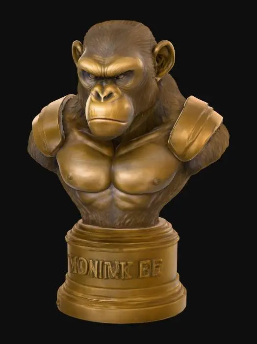 3D model for Simian Statue