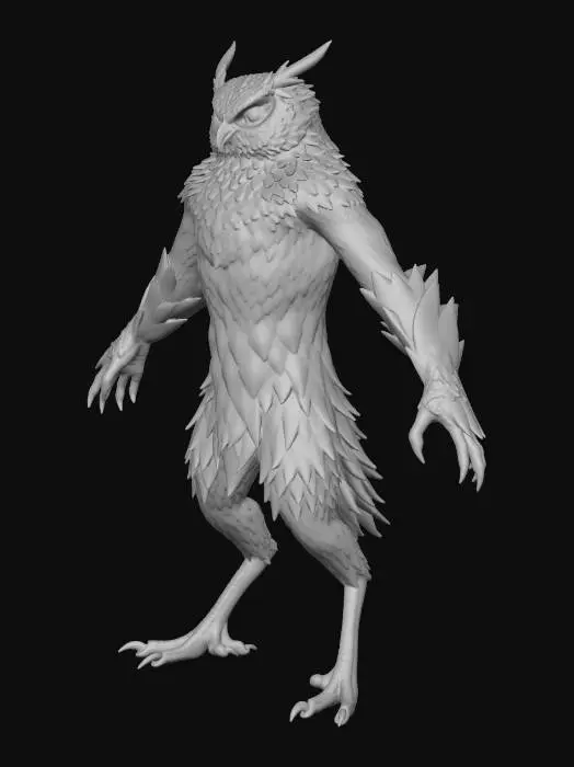 3D model for Owlin Guardian