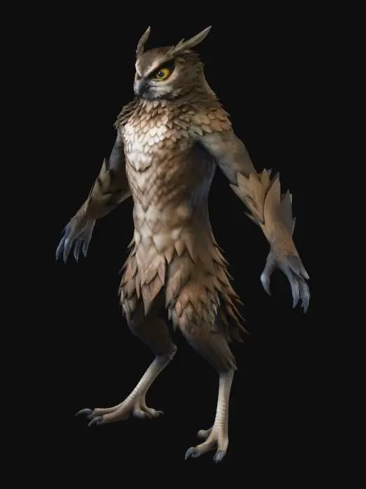 3D model for Owlin Guardian